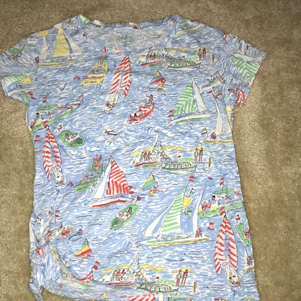 Tie Lilly shirt